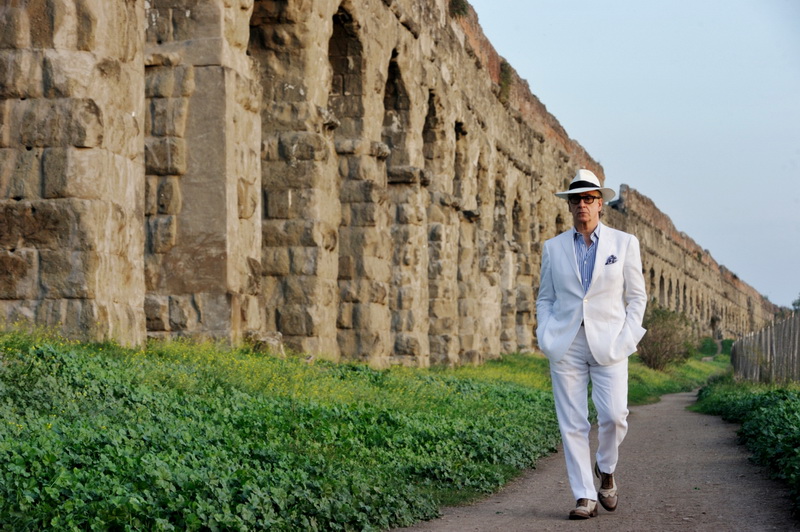 SET DEL FILM "LA GRANDE BELLEZZA" DI PAOLO SORRENTINO.NELLA FOT